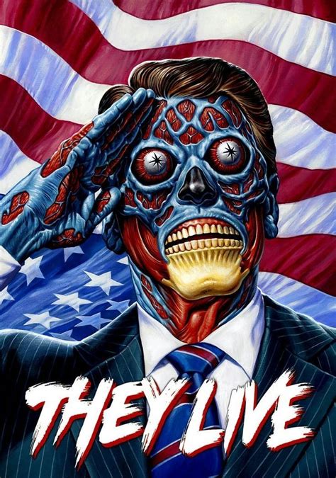 Pin by Daily Doses of Horror & Hallow on They Live (1988) | Mondo posters, Classic horror movies ...