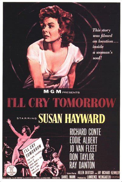 Ill Cry Tomorrow 1955 Daniel Mann Susan Hayward Richard Conte Eddie Albert Rarefilm