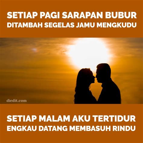 Daripada neng sendirian, mending kita bermadu kasih. Pantun 2 Kerat Cinta Romantis - Nusagates