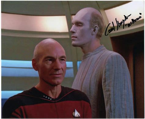 Carel Struycken Signed Photo Star Trek The Next Generation