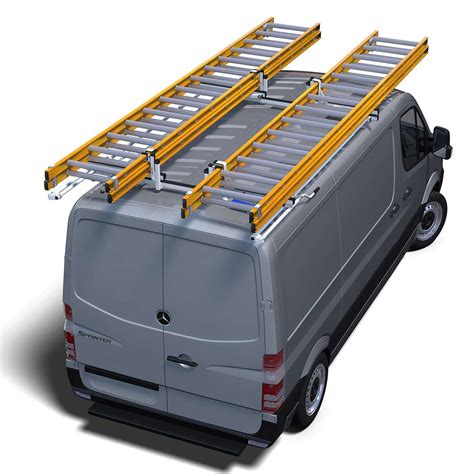 Ergorack Double Side Drop Down Ladder Rack Mercedes Sprinter