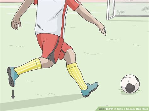 How To Kick A Soccer Ball Hard 13 Steps With Pictures Wikihow