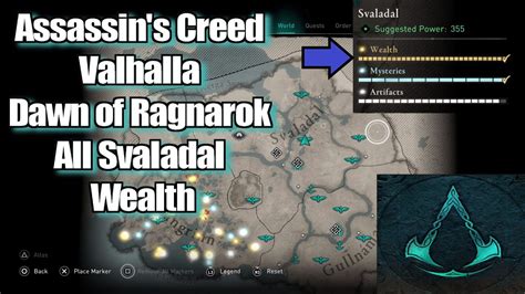 Assassin S Creed Valhalla Dawn Of Ragnarok Svaladal Wealth Guide Youtube