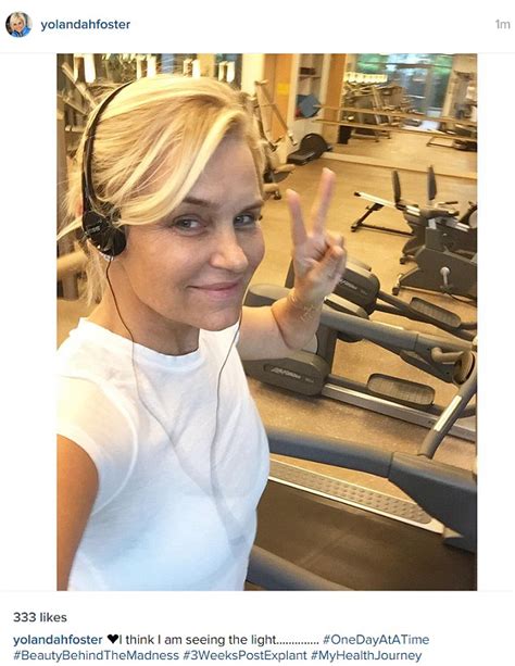 Yolanda Foster Hits The Gym After Removing Breast Implants In Bid To