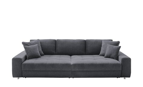 Masterpieces crafted from solid wood. bobb Big Sofa Arissa de Luxe | Anthrazit - Möbel Kraft