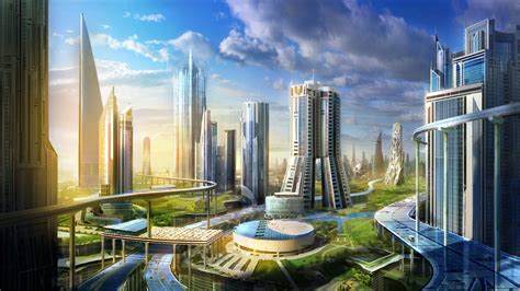 50 Breathtaking Future City Concept Art Truly Smart And Real 3d