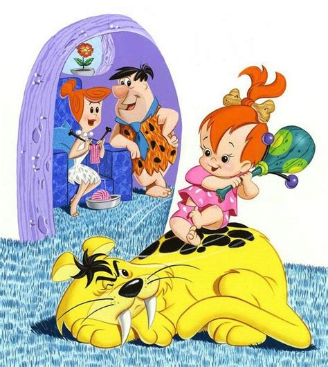 The Birth Of Pebbles Flintstones Limited Edition Serigraph Cel Animation Art Hanna Barbera 1993