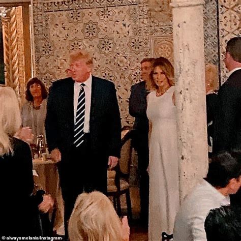 Melania Trump Makes Second Public Appearance In A Week With Donald Trump At Mar A Lago How