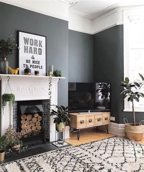 #exteriorpaint #outdoor #outdoorpaintprojects #outside #diyhome. Pin by Kelly-Moore Paints on Dark Paint Design Ideas | Black walls living room, Living room grey ...