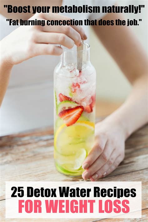 25 Detox Water Recipes For Weight Loss