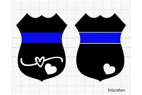 Police Badge Svg Back The Blue Svg Police Svg 1146991