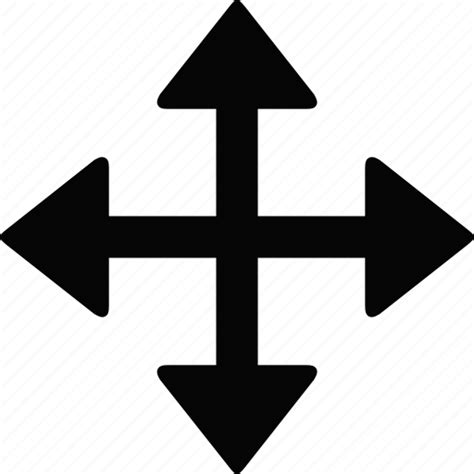 Arrow Cursor Move Icon
