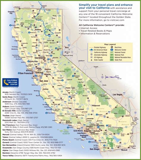 Large Detailed Map Of California Printable Maps