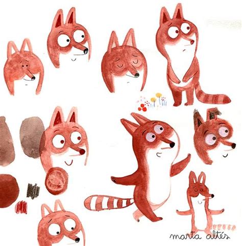 Marta Altés Иллюстрации животные Иллюстрации Животные