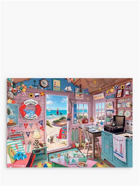 Ravensburger My Haven No 7 The Beach Hut Jigsaw Puzzle 1000 Pieces