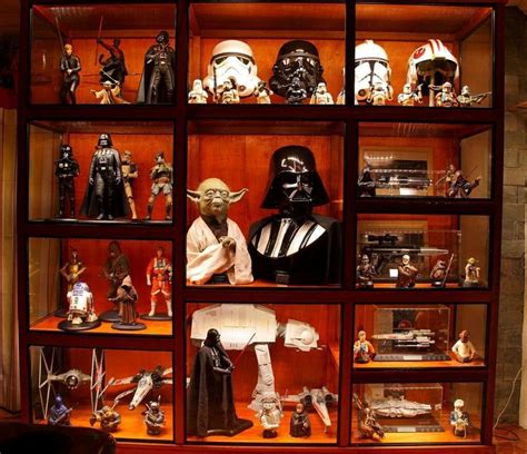 Star Wars Figurine Display Star Wars Man Cave Star Wars Room Star