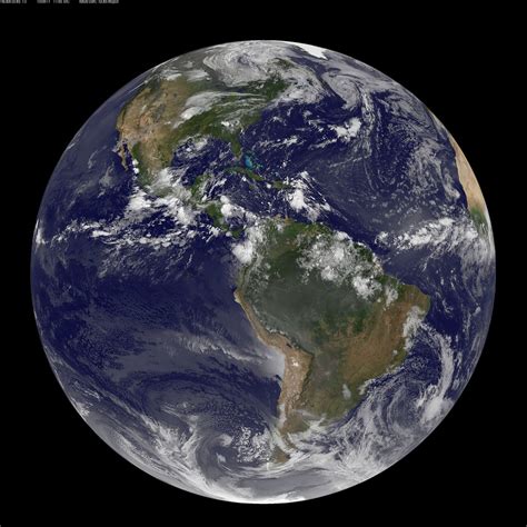 Nasa Goes 13 Full Disk View Of Earth Captured August 17 2 Flickr