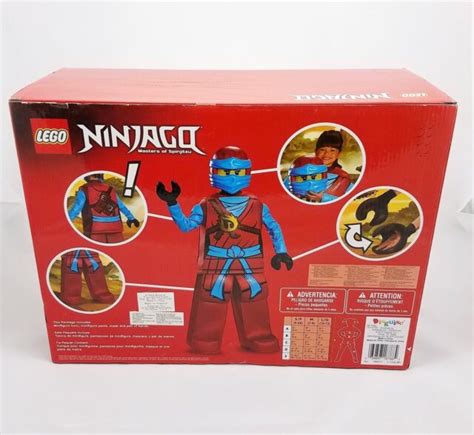 Disguise Lego Ninjago Nya Deluxe Halloween Costume Girls Childs Medium