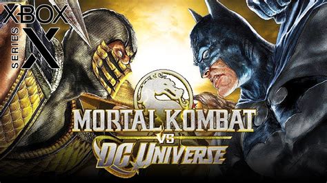 Mortal Kombat Vs Dc Universe Xbox Series X Backwards Compatibility