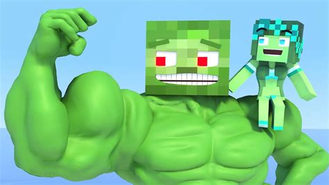 Top Minecraft Life Of Muscles And Love Zomma Zombo Muscular Girls And