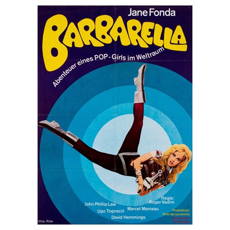 barbarella film poster for sale at 1stdibs