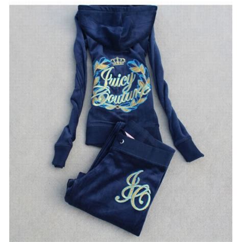 Juicy Couture Shopjuicy Couture Tracksuits Crown Jc Velour Navy 801 Sale