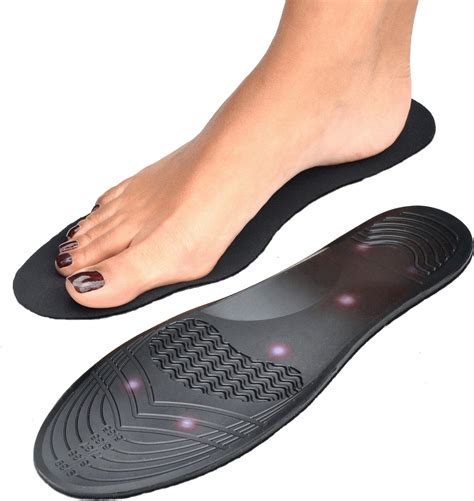 Magnetic Shoe Insoles Gel Size 5 6 7 8 9 10 11 Arch Support Foot Pain