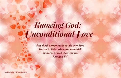 Knowing God Unconditional Love