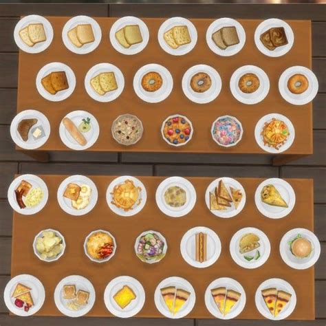 Mod The Sims Inedible Edibles Part 3 Repast By Madhox • Sims 4