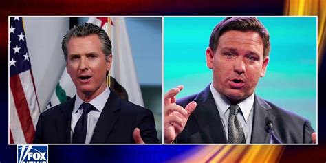 Already A Presidential Smackdown Gavin Newsom Versus Ron Desantis Fox News Video