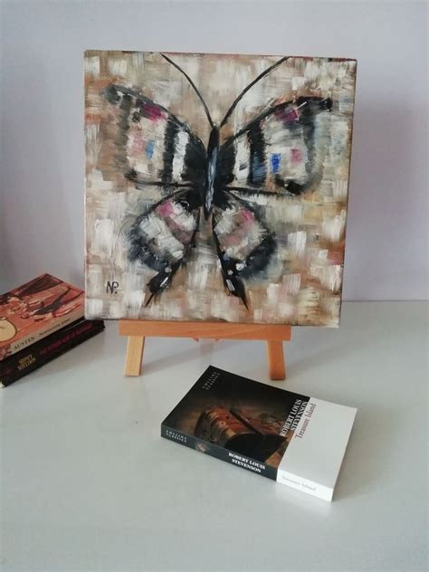 Butterfly T Small Original Oil Painting Oil Painting By Nataliia
