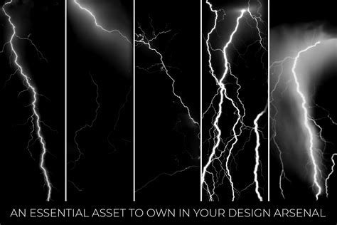 20 Photoshop Lightning Brushes Design Cuts