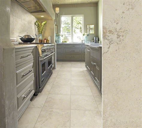 Tile And Stone Wall And Flooring Tiles Beige Tile Kitchen Floor