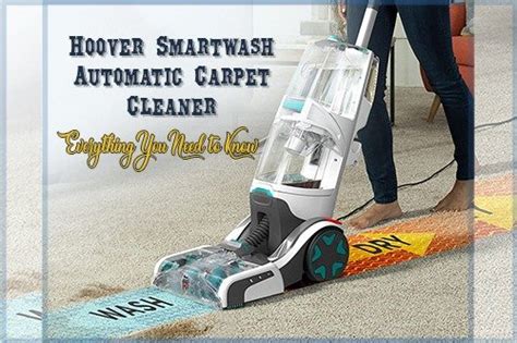 Hoover Smartwash Automatic Carpet Cleaner Best Review Of 2020