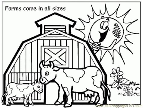 Farm Coloring Pages For Kids Coloring Pages