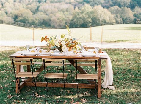 Elegant Fall Wedding Table Elizabeth Anne Designs The Wedding Blog