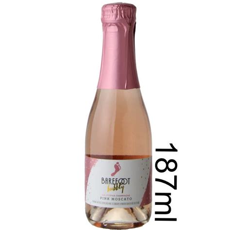 Barefoot Bubbly Pink Moscato Wine 187ml Marketview Liquor