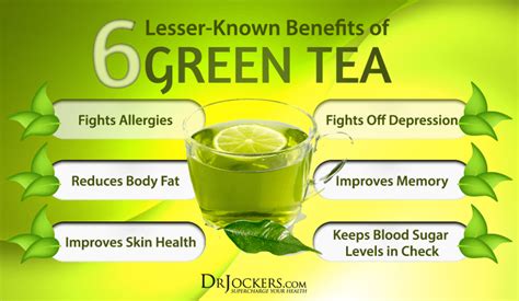 After all, in asian countries where green tea is consumed throughout the day, cancer rates tend to be much lower, although there are probably other factors contributing to that fact. 6 Lesser Known Benefits of Green Tea - DrJockers.com