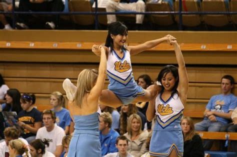 flexible cheerleader splits
