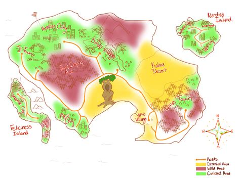 Summer Island Map By VallyCuts On DeviantArt