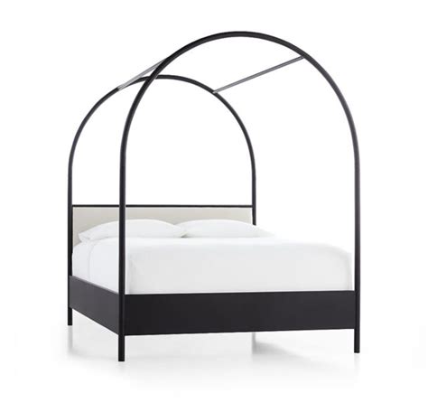 If you are looking to own a luxurious canopy bed on a budget, you. Canyon Arched Canopy Bed with Upholstered Headboard by ...