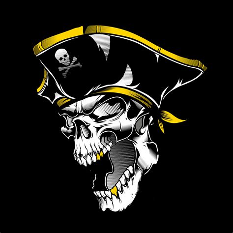 Pirate Skull Svg