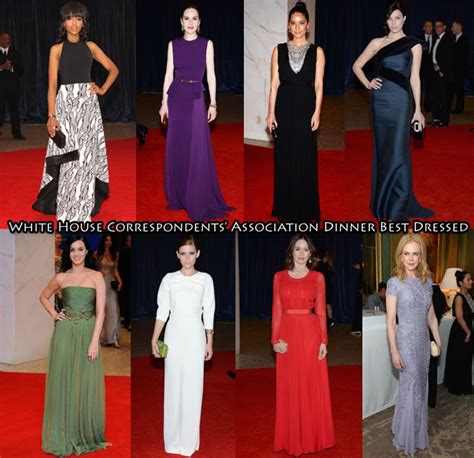 Who Was Your Best Dressed At The 2013 White House Correspondents Association Dinner Red