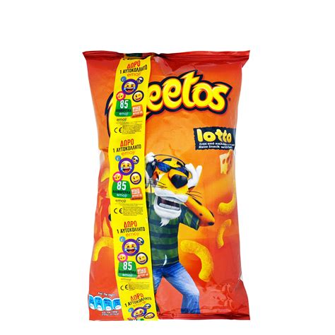 As a video shared on youtube demonstrates, a cheeto will easily catch fire when lit by a flame. ΣΝΑΚ ΚΑΛΑΜΠΟΚΙΟΥ (115g) CHEETOS LOTTO ΓΑΡΙΔΑΚΙΑ - ΘΑΝΟΠΟΥΛΟΣ
