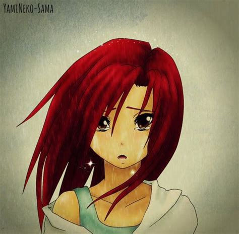 Image Anime Red Hair Girl Anime Red And Orange Hair Pinterest Anime Anime Amino
