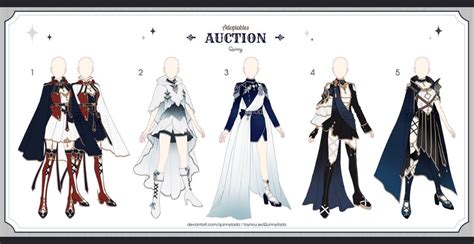 Adopt Auction Fantasy Outfits 53 Close By Quinnyilada On