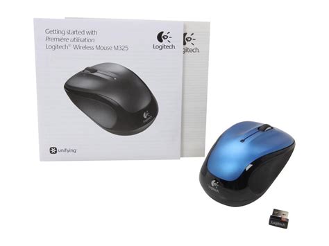 Logitech 910 002650 Wireless Mouse M325 Blue