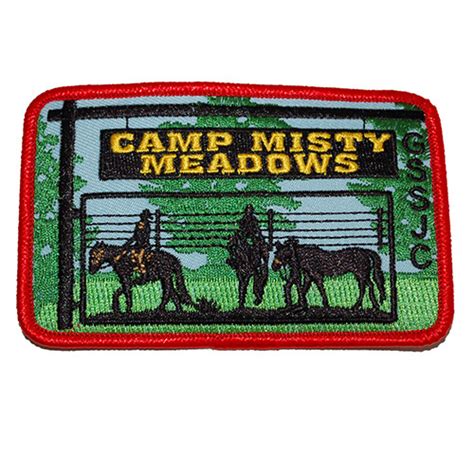 Gssjc Misty Meadows Gate Patch Girl Scout Shop