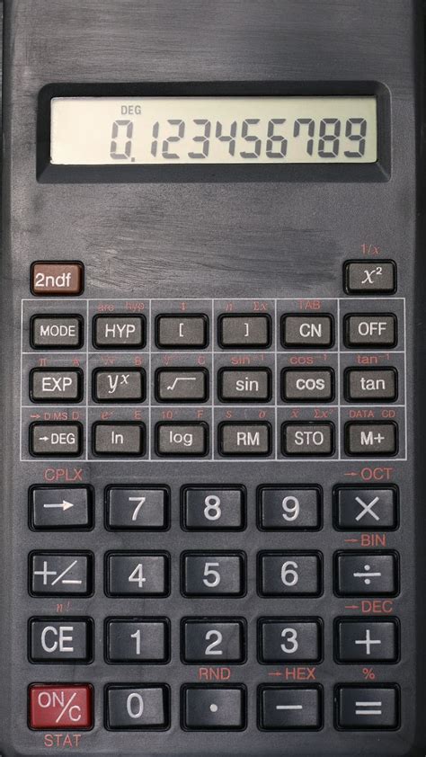 Calculator Keyboard Office Calculation Old How To Calculate
