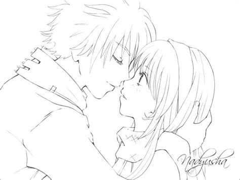 Cute relationship anime couple coloring pages. Anime Cute Couple Drawing at GetDrawings | Free download